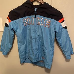 Boys Nike Blue Windbreaker
